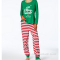 Long Sleeve Christmas Pajama Family Outfit